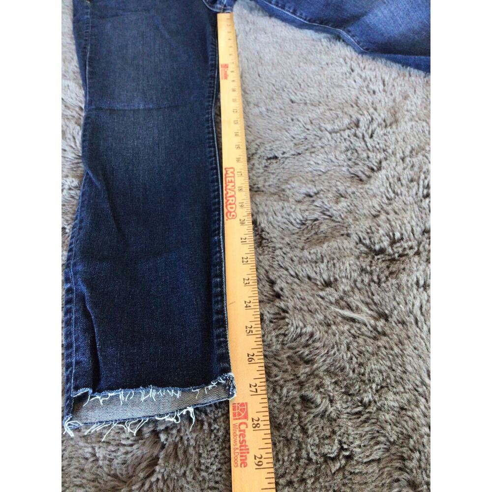 NWT Gap Women's Denim True Skinny High‎ Rise Jeans Dark Wash Blue Size 30/10R - Picture 9 of 11